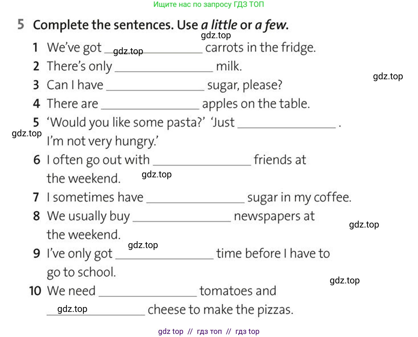 Английский язык (english), 5-7 класс Рабочая тетрадь (workbook), авторы: Фалла Тим (Falla Tim), Дэвис Пауль (A Davies Paul), издательство Oxford University Press, Any, 2017, бирюзового цвета, страница 45, номер 5, Условие