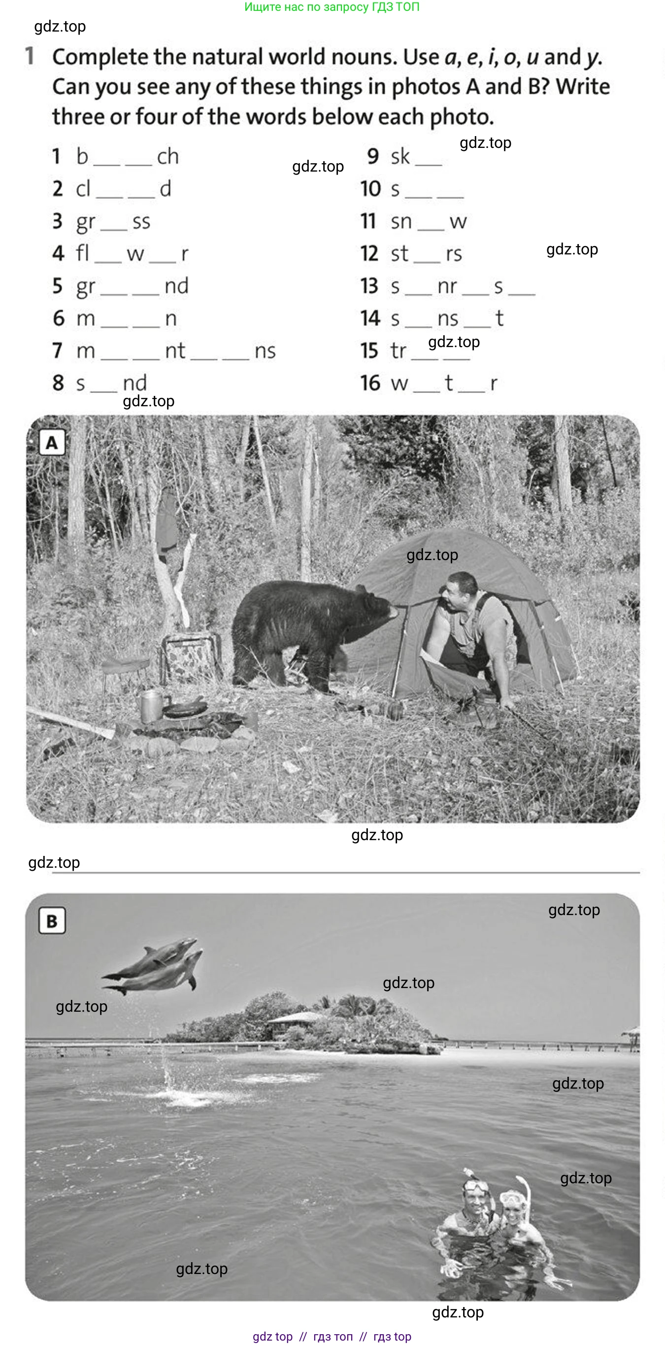 Английский язык (english), 5-7 класс Рабочая тетрадь (workbook), авторы: Фалла Тим (Falla Tim), Дэвис Пауль (A Davies Paul), издательство Oxford University Press, Any, 2017, бирюзового цвета, страница 70, номер 1, Условие