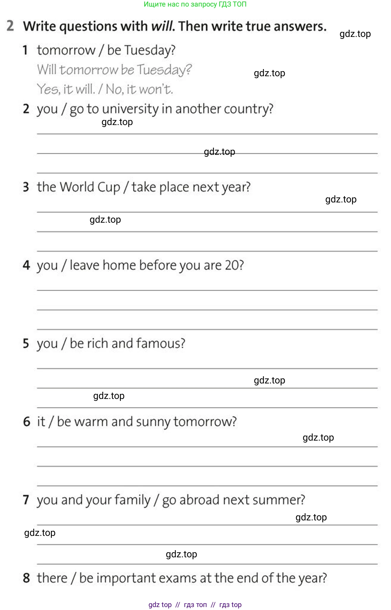 Английский язык (english), 5-7 класс Рабочая тетрадь (workbook), авторы: Фалла Тим (Falla Tim), Дэвис Пауль (A Davies Paul), издательство Oxford University Press, Any, 2017, бирюзового цвета, страница 89, номер 2, Условие