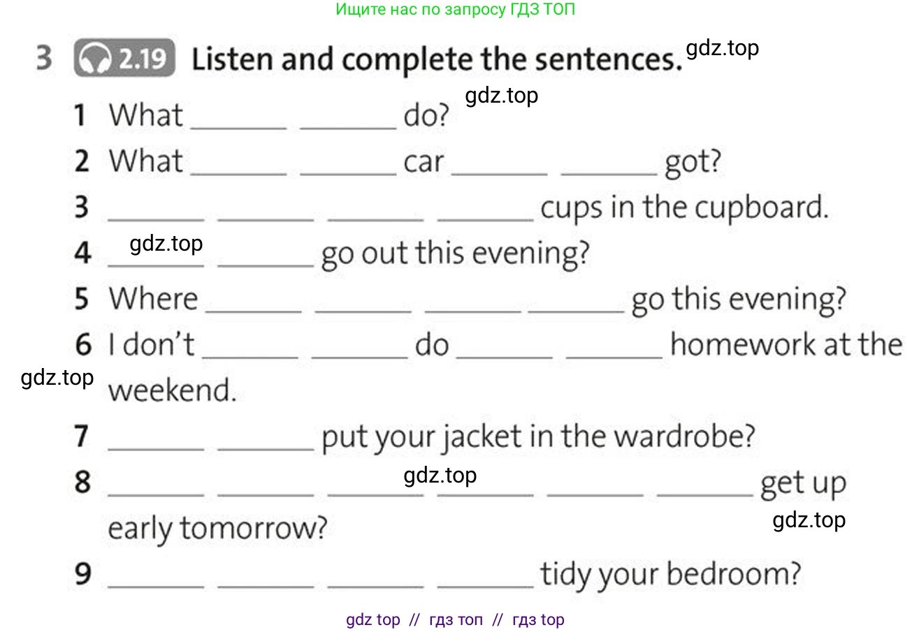 Английский язык (english), 5-7 класс Рабочая тетрадь (workbook), авторы: Фалла Тим (Falla Tim), Дэвис Пауль (A Davies Paul), издательство Oxford University Press, Any, 2017, бирюзового цвета, страница 98, номер 3, Условие