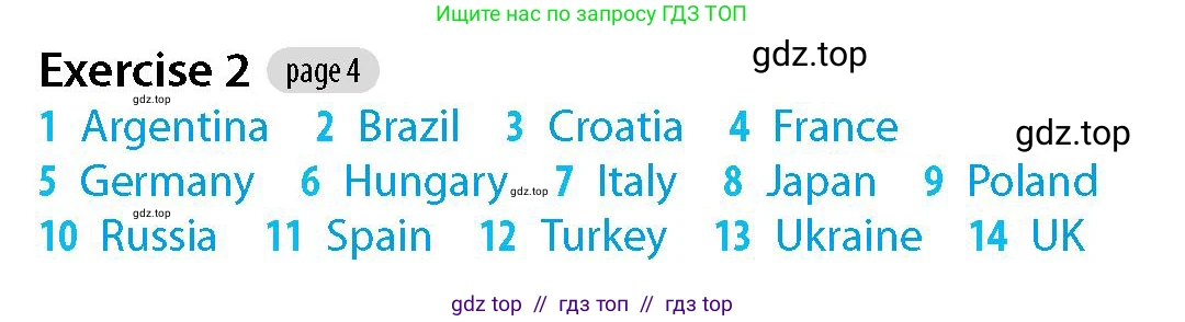 Английский язык (english), 5-7 класс Рабочая тетрадь (workbook), авторы: Фалла Тим (Falla Tim), Дэвис Пауль (A Davies Paul), издательство Oxford University Press, Any, 2017, бирюзового цвета, страница 4, номер 2, Решение (Teacher's Guide)