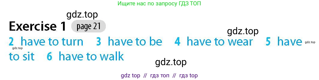 Английский язык (english), 5-7 класс Рабочая тетрадь (workbook), авторы: Фалла Тим (Falla Tim), Дэвис Пауль (A Davies Paul), издательство Oxford University Press, Any, 2017, бирюзового цвета, страница 21, номер 1, Решение (Teacher's Guide)