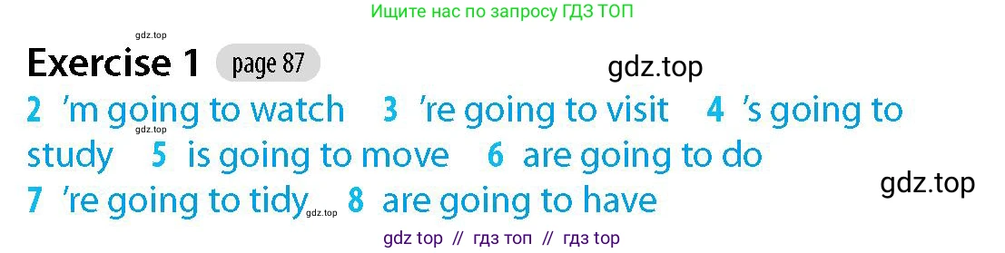 Английский язык (english), 5-7 класс Рабочая тетрадь (workbook), авторы: Фалла Тим (Falla Tim), Дэвис Пауль (A Davies Paul), издательство Oxford University Press, Any, 2017, бирюзового цвета, страница 87, номер 1, Решение (Teacher's Guide)