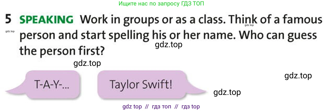 Английский язык (english), 5-7 класс Учебник (Student's book), авторы: Фалла Тим (Falla Tim), Дэвис Пауль (A Davies Paul), издательство Oxford University Press, Any, 2018, белого цвета, страница 4, номер 5, Условие (task conditions)