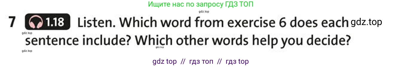 Английский язык (english), 5-7 класс Учебник (Student's book), авторы: Фалла Тим (Falla Tim), Дэвис Пауль (A Davies Paul), издательство Oxford University Press, Any, 2018, белого цвета, страница 11, номер 7, Условие (task conditions)