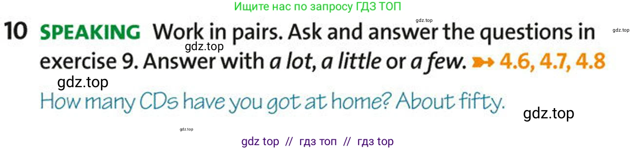 Английский язык (english), 5-7 класс Учебник (Student's book), авторы: Фалла Тим (Falla Tim), Дэвис Пауль (A Davies Paul), издательство Oxford University Press, Any, 2018, белого цвета, страница 130, номер 10, Условие (task conditions)
