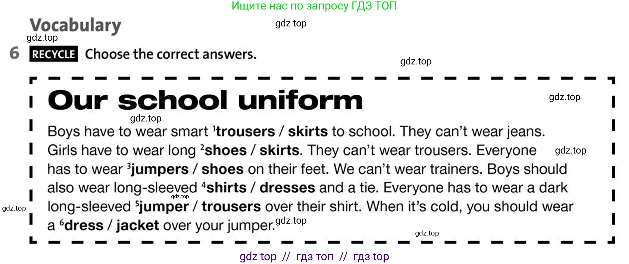 Английский язык (english), 5-7 класс Учебник (Student's book), авторы: Фалла Тим (Falla Tim), Дэвис Пауль (A Davies Paul), издательство Oxford University Press, Any, 2018, белого цвета, страница 149, номер 6, Условие (task conditions)