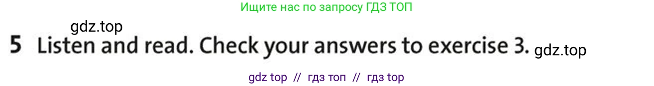 Английский язык (english), 5-7 класс Учебник (Student's book), авторы: Фалла Тим (Falla Tim), Дэвис Пауль (A Davies Paul), издательство Oxford University Press, Any, 2018, белого цвета, страница 36, номер 5, Условие (task conditions)