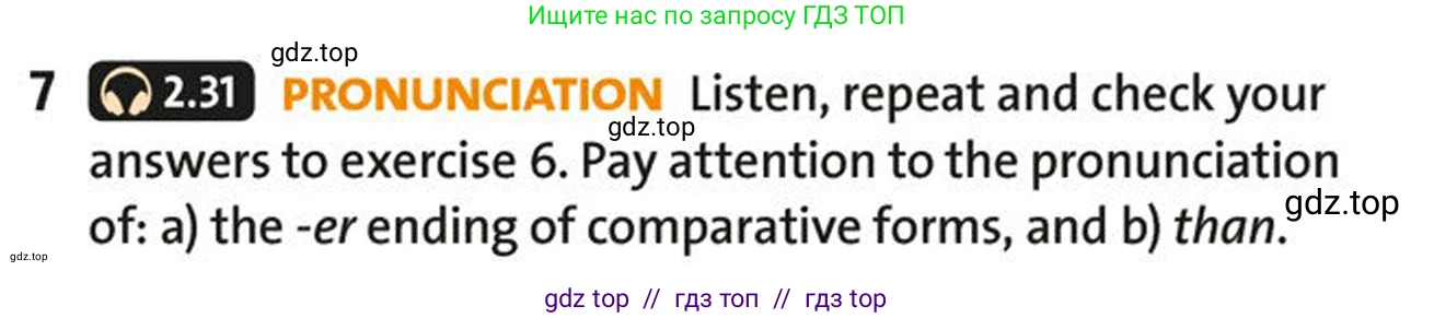 Английский язык (english), 5-7 класс Учебник (Student's book), авторы: Фалла Тим (Falla Tim), Дэвис Пауль (A Davies Paul), издательство Oxford University Press, Any, 2018, белого цвета, страница 54, номер 7, Условие (task conditions)
