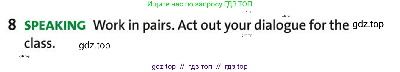 Английский язык (english), 5-7 класс Учебник (Student's book), авторы: Фалла Тим (Falla Tim), Дэвис Пауль (A Davies Paul), издательство Oxford University Press, Any, 2018, белого цвета, страница 60, номер 8, Условие (task conditions)