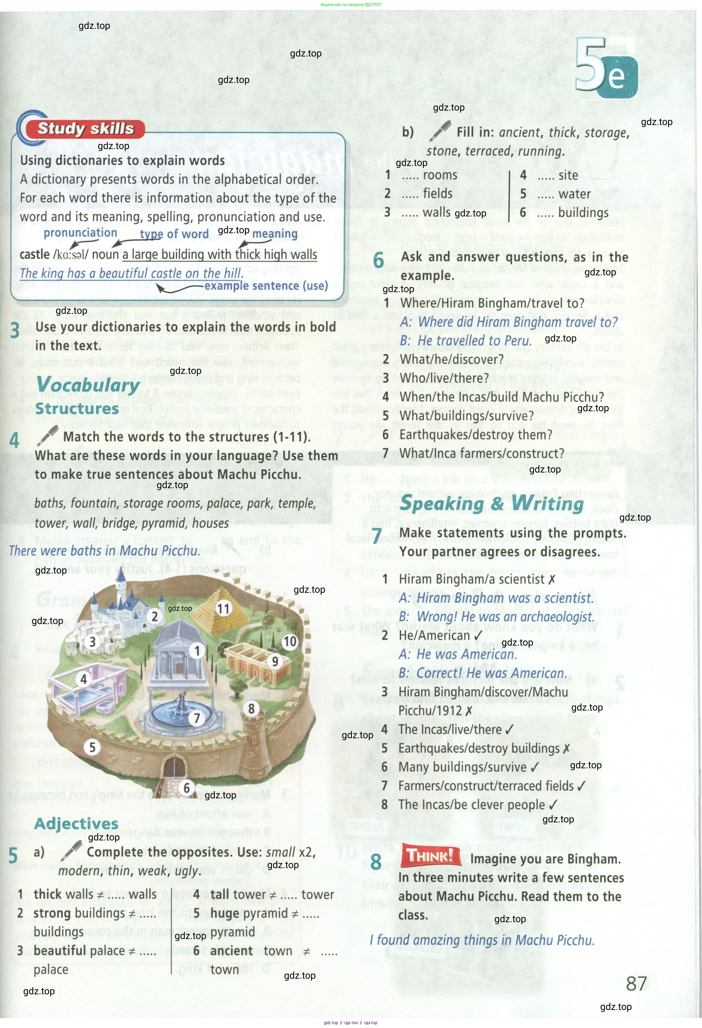 Английский язык (english), 5 класс Учебник (Student's book), авторы: Баранова Ксения Михайловна (Baranova Ksenia), Дули Дженни (Dooley Jenny), Копылова Виктория Викторовна (Kopylova Victoria), Мильруд Радислав Петрович (Millrood Radislav), Эванс Вирджиния (Evans Virginia), издательство Просвещение, Москва, 2023, белого цвета, страница 87