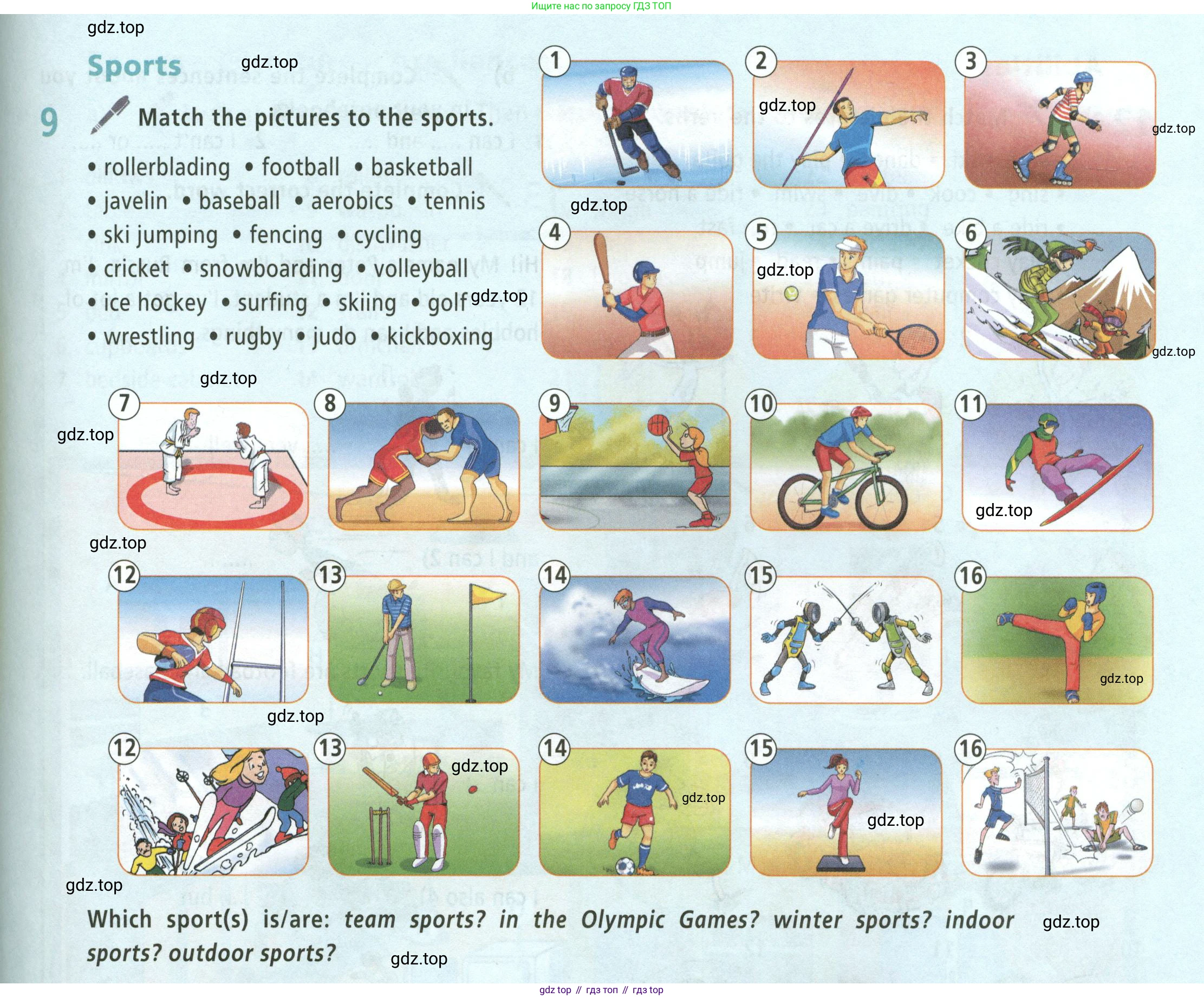 ГДЗ Английский язык (english), 5 класс Учебник (Student's book), авторы: Баранова Ксения Михайловна (Baranova Ksenia), Дули Дженни (Dooley Jenny), Копылова Виктория Викторовна (Kopylova Victoria), Мильруд Радислав Петрович (Millrood Radislav), Эванс Вирджиния (Evans Virginia), издательство Просвещение, Москва, 2023, белого цвета, страница 125, номер 9, Условие