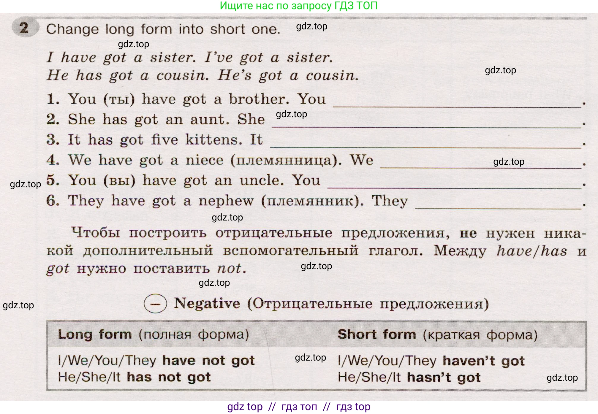 Английский язык (english), 5 класс Грамматический тренажёр, автор: Тимофеева Светлана Леонидовна, издательство Просвещение, Москва, 2023, оранжевого цвета, страница 24, номер 2, Условие 2019-2022