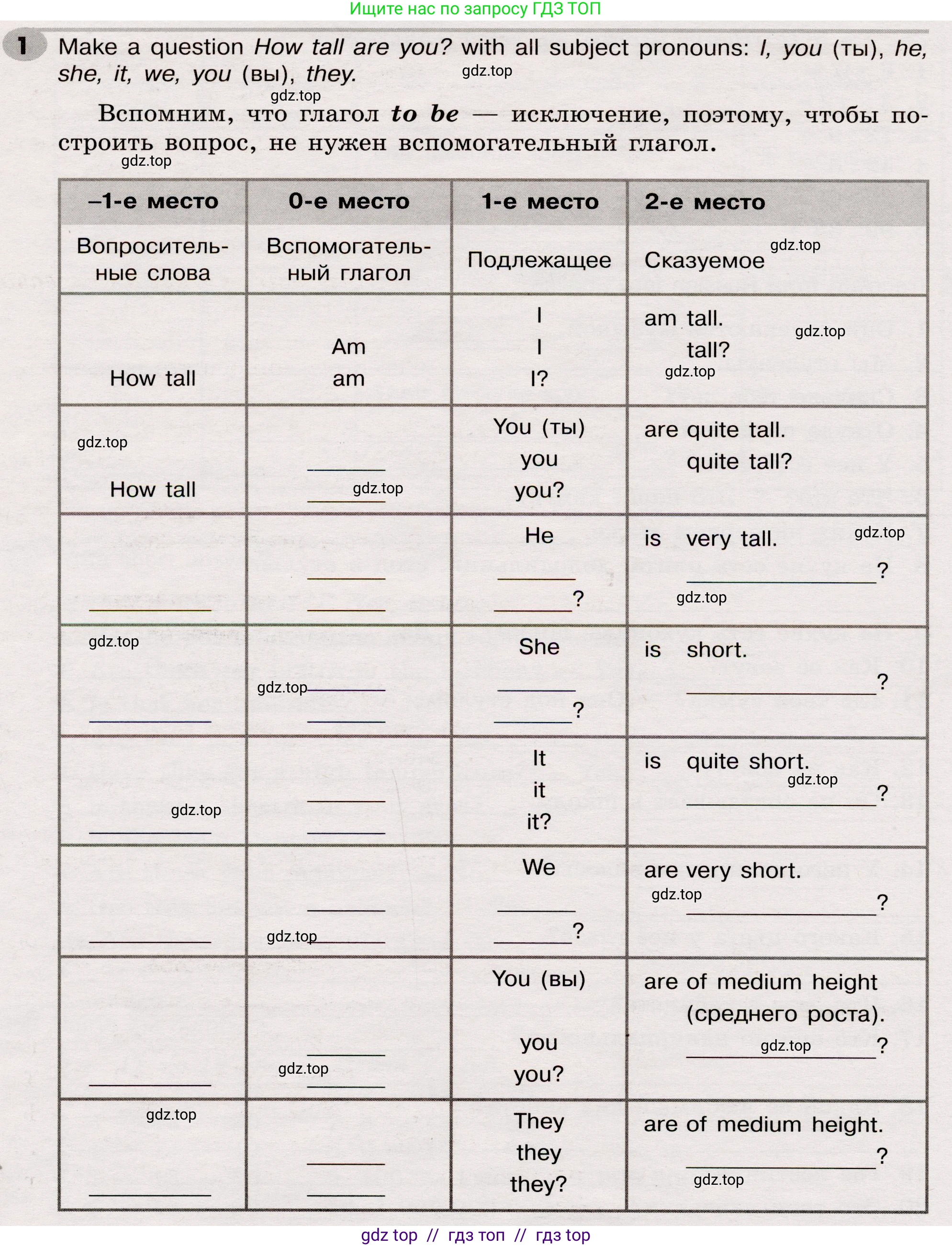 Английский язык (english), 5 класс Грамматический тренажёр, автор: Тимофеева Светлана Леонидовна, издательство Просвещение, Москва, 2023, оранжевого цвета, страница 48, номер 1, Условие 2019-2022