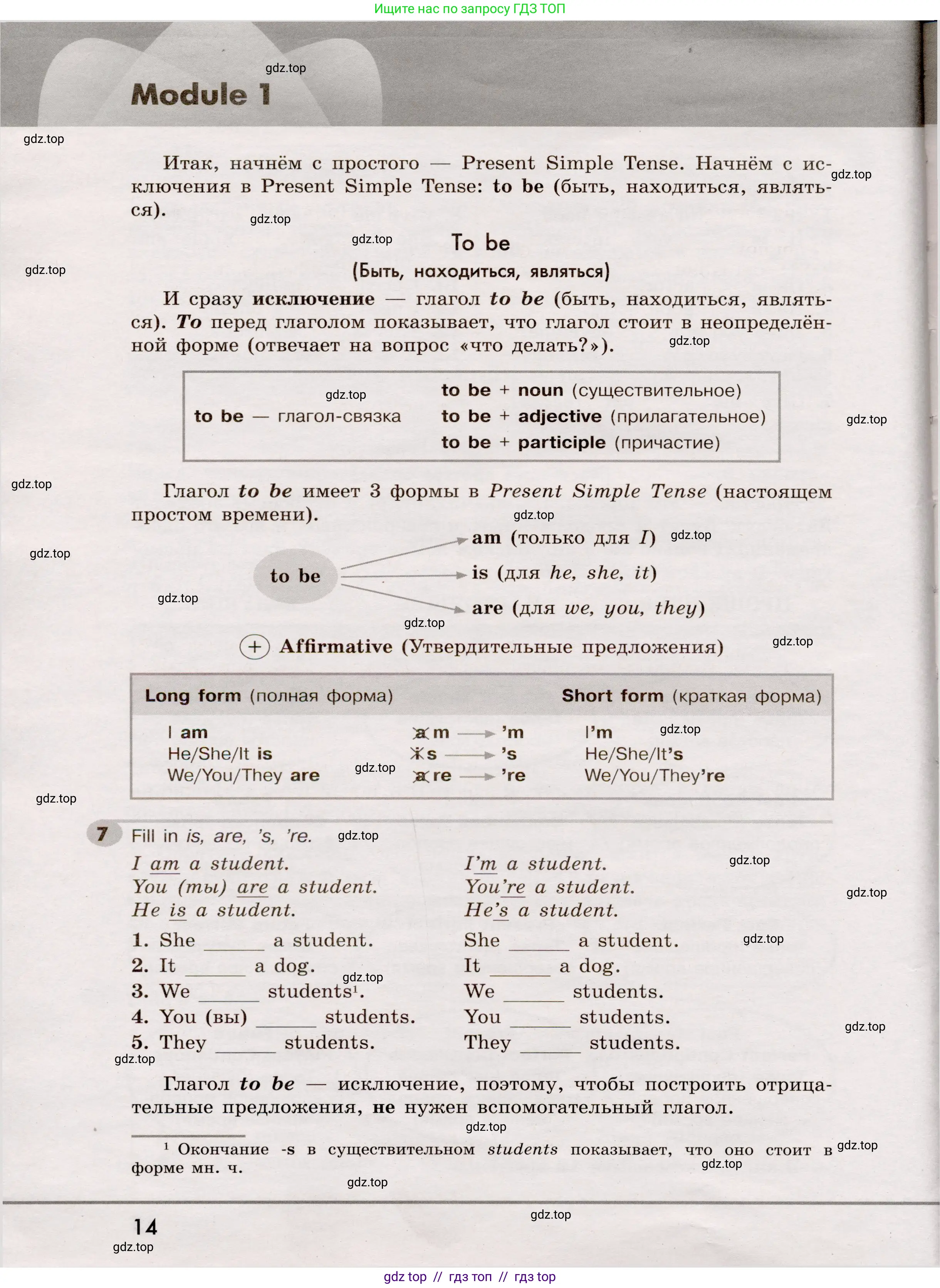 Английский язык (english), 5 класс Грамматический тренажёр, автор: Тимофеева Светлана Леонидовна, издательство Просвещение, Москва, 2023, оранжевого цвета, страница 14