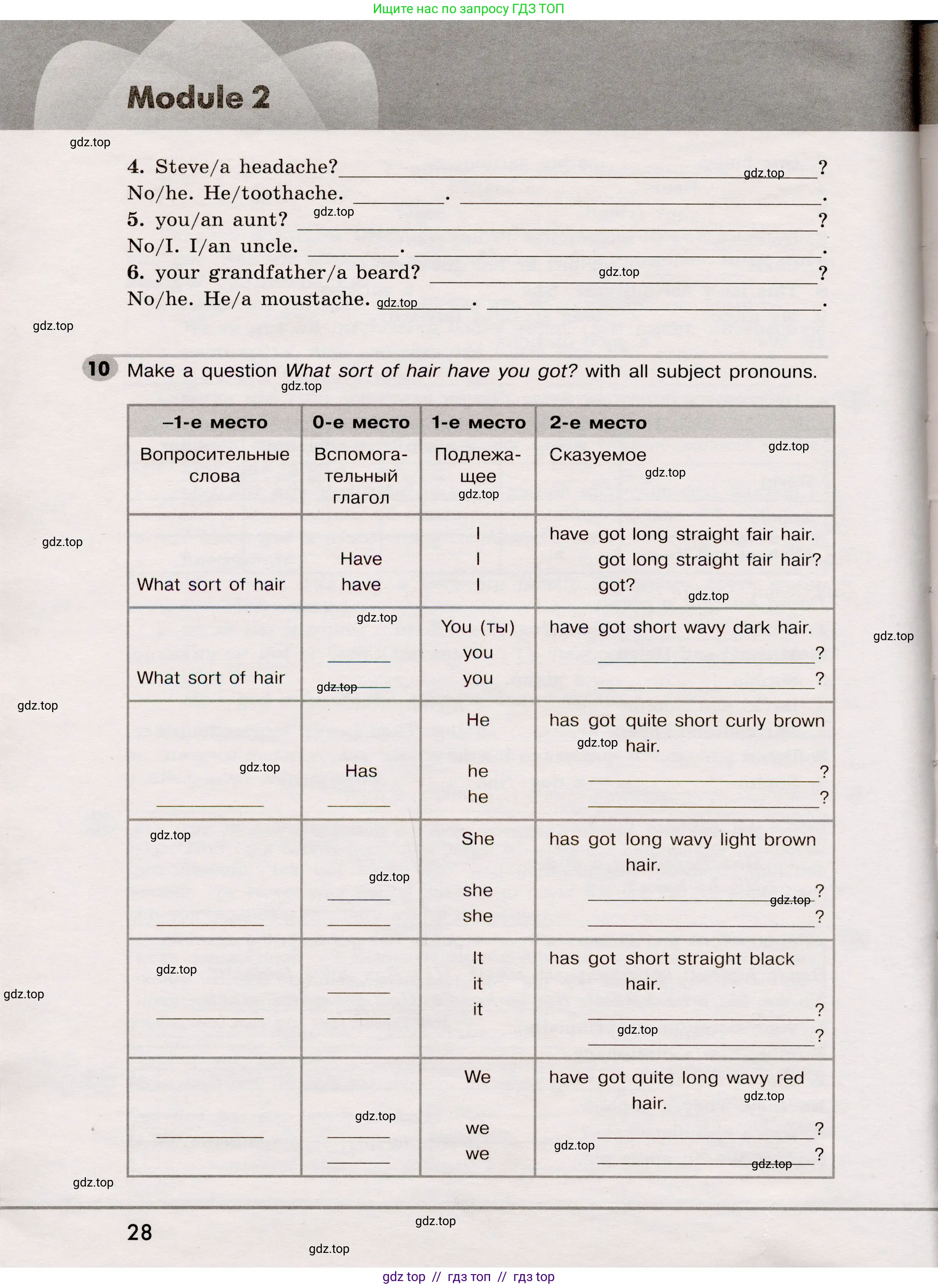 Английский язык (english), 5 класс Грамматический тренажёр, автор: Тимофеева Светлана Леонидовна, издательство Просвещение, Москва, 2023, оранжевого цвета, страница 28