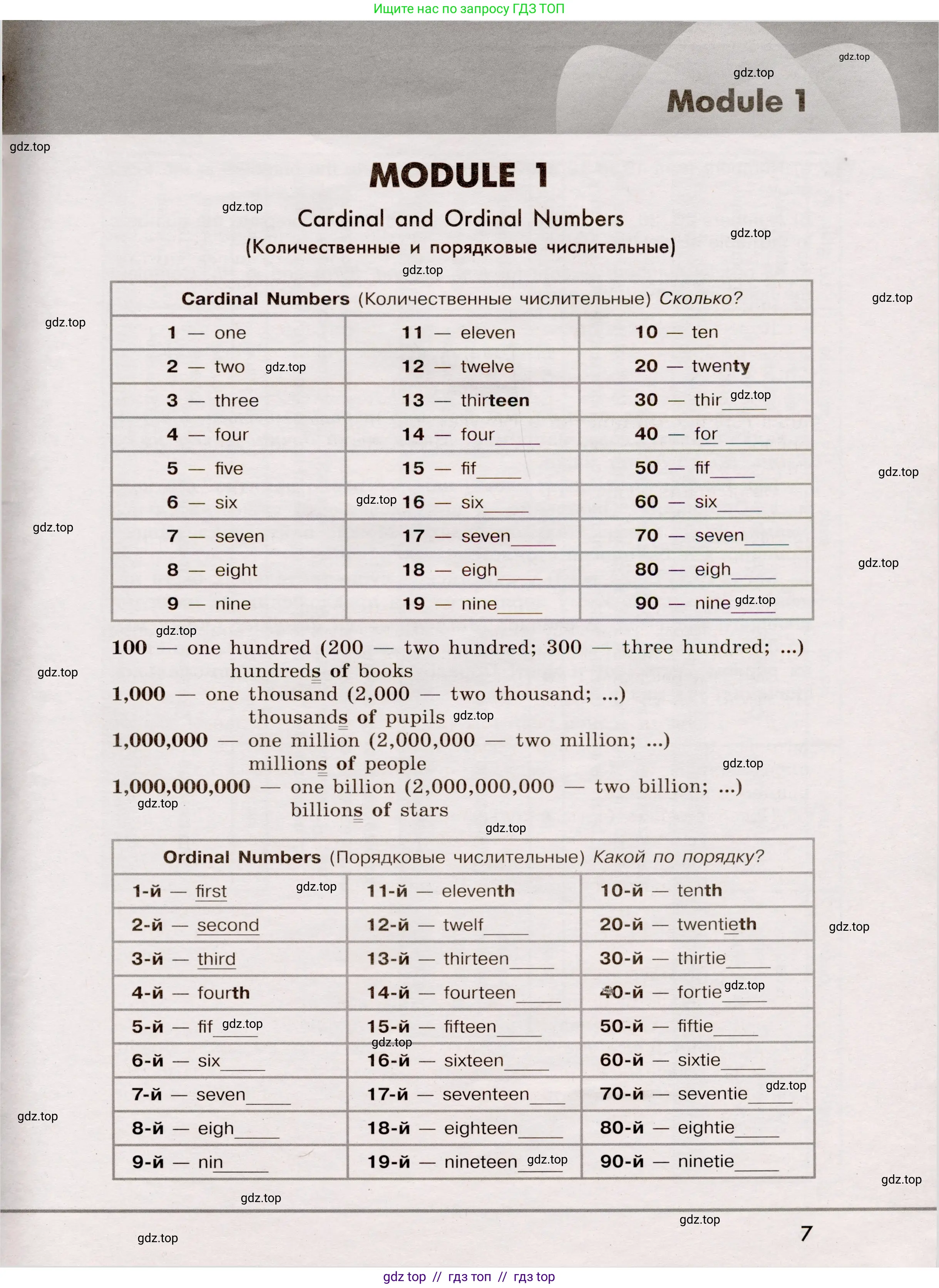 Английский язык (english), 5 класс Грамматический тренажёр, автор: Тимофеева Светлана Леонидовна, издательство Просвещение, Москва, 2023, оранжевого цвета, страница 7