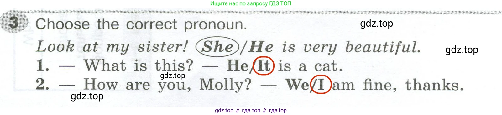 ГДЗ Английский язык (english), 5 класс Грамматический тренажёр, автор: Тимофеева Светлана Леонидовна, издательство Просвещение, Москва, 2023, оранжевого цвета, страница 10, номер 3, Решение 2 (2023-2027)