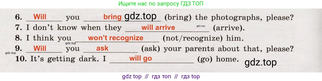 Английский язык (english), 5 класс Грамматический тренажёр, автор: Тимофеева Светлана Леонидовна, издательство Просвещение, Москва, 2023, оранжевого цвета, страница 116, номер 4, Решение 2 (2019-2022) (продолжение 2)