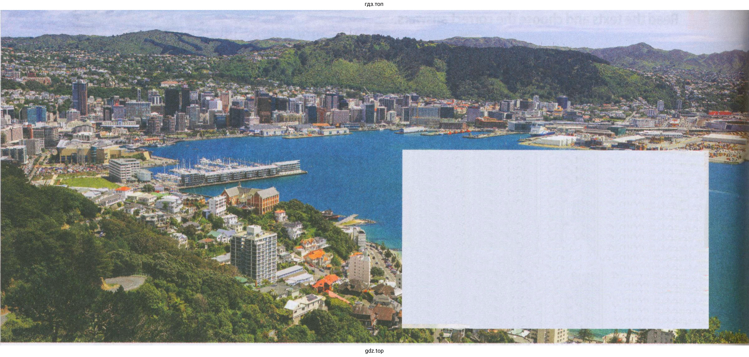 Рисунок. Welcome to Wellington