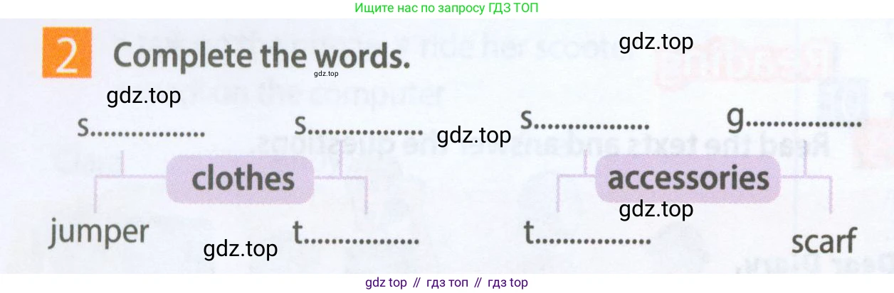 Английский язык (english), 5 класс Рабочая тетрадь (workbook), авторы: Ваулина Юлия Евгеньевна (Vaulina Julia), Дули Дженни (Dooley Jenny), Подоляко Ольга Евгеньевна (Podolyako Olga), Эванс Вирджиния (Evans Virginia), издательство Просвещение, Москва, 2023, жёлтого цвета, страница 46, номер 2, Условие 2023-2027