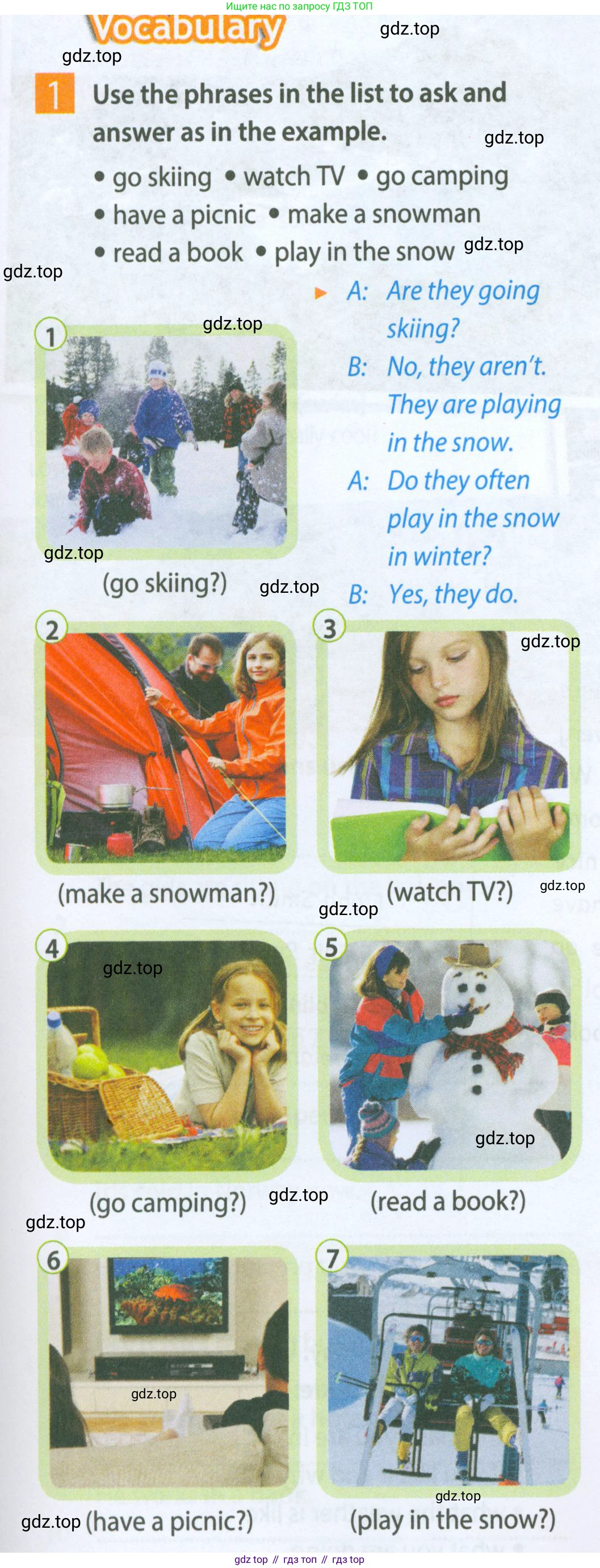 Английский язык (english), 5 класс Рабочая тетрадь (workbook), авторы: Ваулина Юлия Евгеньевна (Vaulina Julia), Дули Дженни (Dooley Jenny), Подоляко Ольга Евгеньевна (Podolyako Olga), Эванс Вирджиния (Evans Virginia), издательство Просвещение, Москва, 2023, жёлтого цвета, страница 47, номер 1, Условие 2023-2027