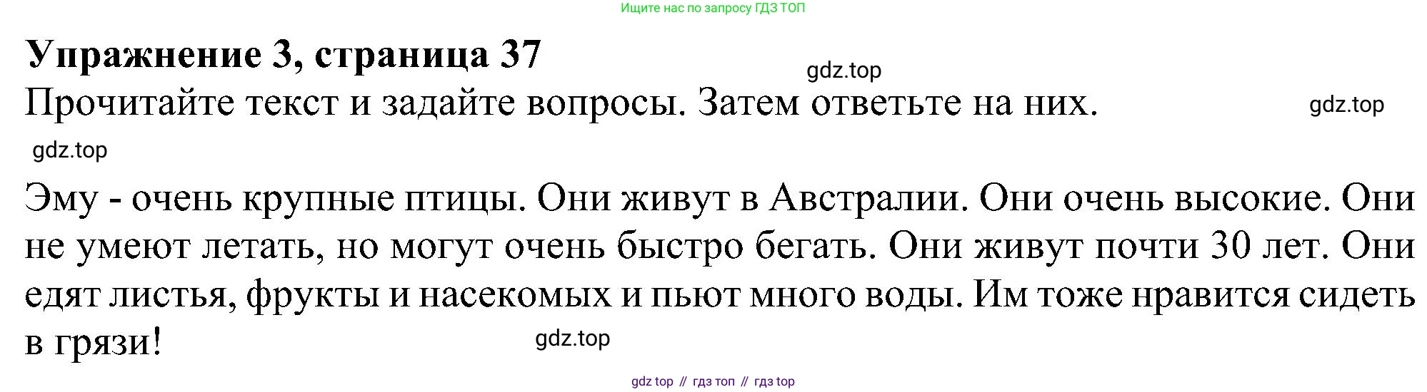 Английский язык (english), 5 класс Рабочая тетрадь (workbook), авторы: Ваулина Юлия Евгеньевна (Vaulina Julia), Дули Дженни (Dooley Jenny), Подоляко Ольга Евгеньевна (Podolyako Olga), Эванс Вирджиния (Evans Virginia), издательство Просвещение, Москва, 2023, жёлтого цвета, страница 37, номер 3, Решение 1 (2023-2027)