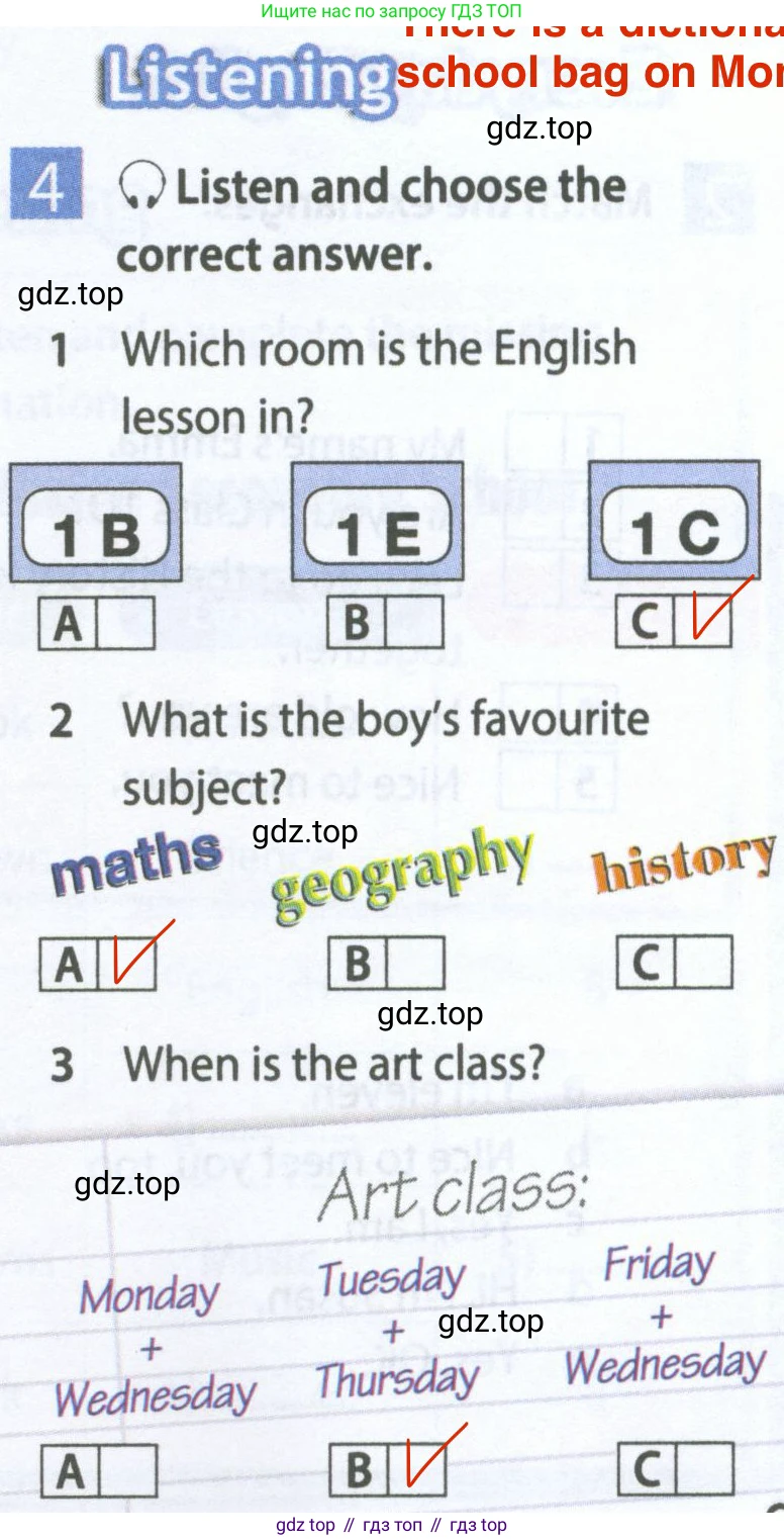 Английский язык (english), 5 класс Рабочая тетрадь (workbook), авторы: Ваулина Юлия Евгеньевна (Vaulina Julia), Дули Дженни (Dooley Jenny), Подоляко Ольга Евгеньевна (Podolyako Olga), Эванс Вирджиния (Evans Virginia), издательство Просвещение, Москва, 2023, жёлтого цвета, страница 9, номер 4, Решение 2 (2023-2027)