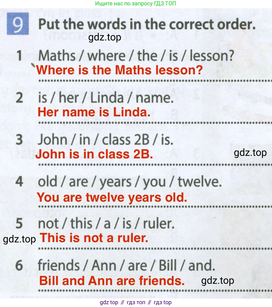 Английский язык (english), 5 класс Рабочая тетрадь (workbook), авторы: Ваулина Юлия Евгеньевна (Vaulina Julia), Дули Дженни (Dooley Jenny), Подоляко Ольга Евгеньевна (Podolyako Olga), Эванс Вирджиния (Evans Virginia), издательство Просвещение, Москва, 2023, жёлтого цвета, страница 14, номер 9, Решение 2 (2023-2027)