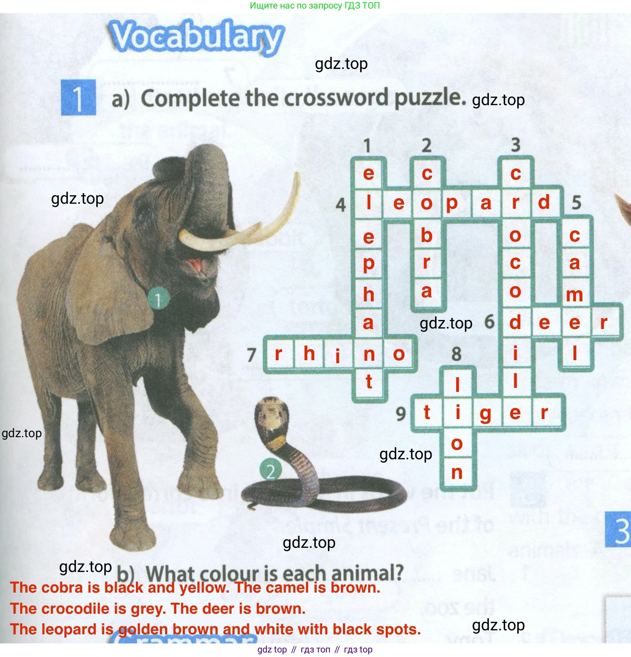 ГДЗ Английский язык (english), 5 класс Рабочая тетрадь (workbook), авторы: Ваулина Юлия Евгеньевна (Vaulina Julia), Дули Дженни (Dooley Jenny), Подоляко Ольга Евгеньевна (Podolyako Olga), Эванс Вирджиния (Evans Virginia), издательство Просвещение, Москва, 2023, жёлтого цвета, страница 33, номер 1, Решение 2 (2023-2027)