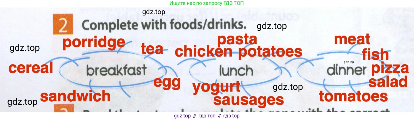 Английский язык (english), 5 класс Рабочая тетрадь (workbook), авторы: Ваулина Юлия Евгеньевна (Vaulina Julia), Дули Дженни (Dooley Jenny), Подоляко Ольга Евгеньевна (Podolyako Olga), Эванс Вирджиния (Evans Virginia), издательство Просвещение, Москва, 2023, жёлтого цвета, страница 52, номер 2, Решение 2 (2023-2027)