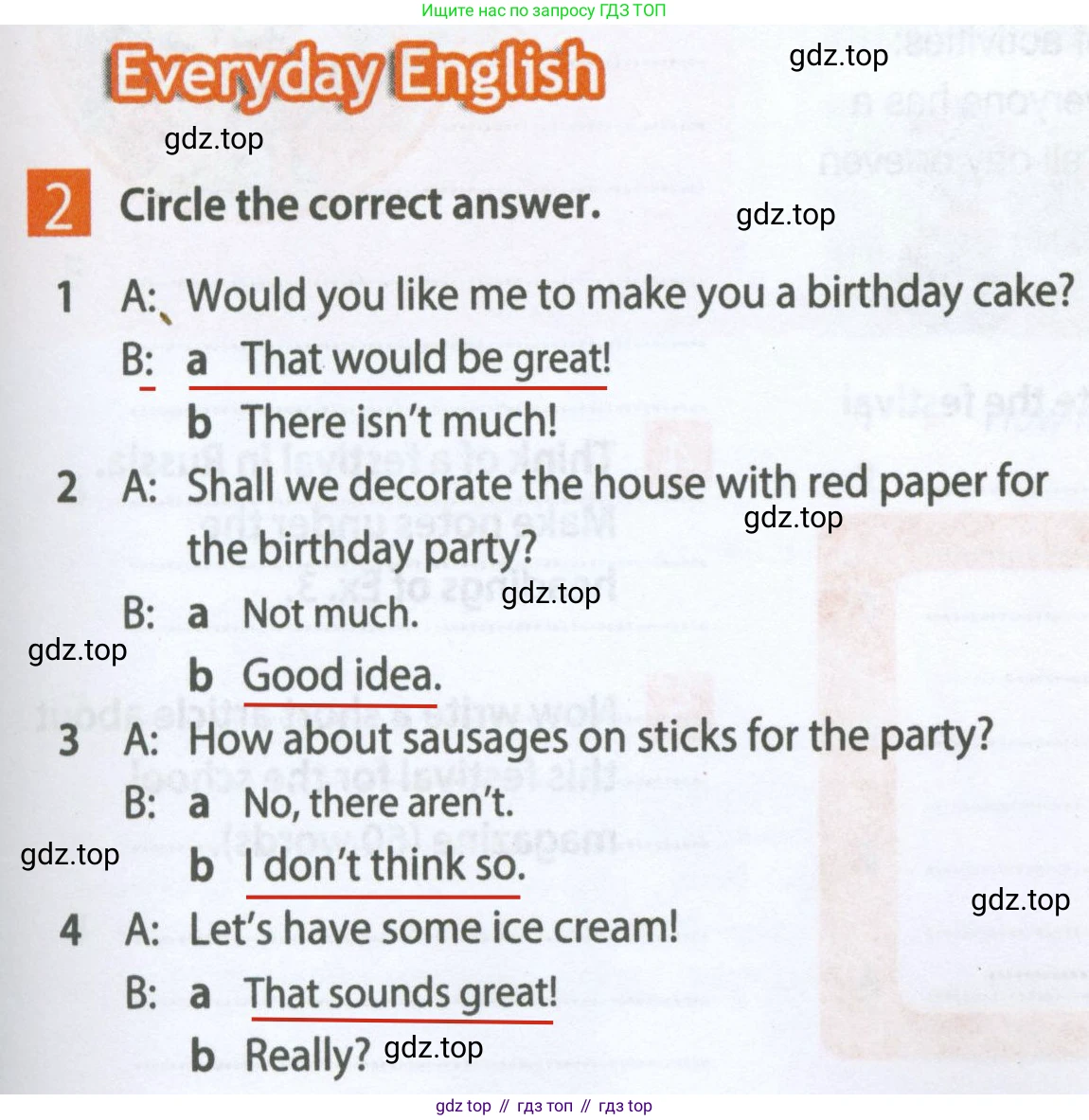 Английский язык (english), 5 класс Рабочая тетрадь (workbook), авторы: Ваулина Юлия Евгеньевна (Vaulina Julia), Дули Дженни (Dooley Jenny), Подоляко Ольга Евгеньевна (Podolyako Olga), Эванс Вирджиния (Evans Virginia), издательство Просвещение, Москва, 2023, жёлтого цвета, страница 53, номер 2, Решение 2 (2023-2027)