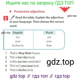 ГДЗ Английский язык (english), 5 класс Учебник (Student's book), авторы: Ваулина Юлия Евгеньевна (Vaulina Julia), Дули Дженни (Dooley Jenny), Подоляко Ольга Евгеньевна (Podolyako Olga), Эванс Вирджиния (Evans Virginia), издательство Просвещение, Москва, 2023, жёлтого цвета, страница 49, номер 5, Условие 2023-2027