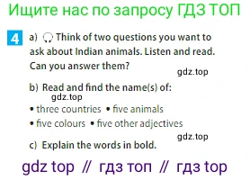 ГДЗ Английский язык (english), 5 класс Учебник (Student's book), авторы: Ваулина Юлия Евгеньевна (Vaulina Julia), Дули Дженни (Dooley Jenny), Подоляко Ольга Евгеньевна (Podolyako Olga), Эванс Вирджиния (Evans Virginia), издательство Просвещение, Москва, 2023, жёлтого цвета, страница 66, номер 4, Условие 2023-2027