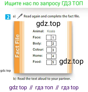 ГДЗ Английский язык (english), 5 класс Учебник (Student's book), авторы: Ваулина Юлия Евгеньевна (Vaulina Julia), Дули Дженни (Dooley Jenny), Подоляко Ольга Евгеньевна (Podolyako Olga), Эванс Вирджиния (Evans Virginia), издательство Просвещение, Москва, 2023, жёлтого цвета, страница 71, номер 2, Условие 2023-2027