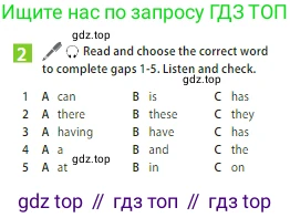 ГДЗ Английский язык (english), 5 класс Учебник (Student's book), авторы: Ваулина Юлия Евгеньевна (Vaulina Julia), Дули Дженни (Dooley Jenny), Подоляко Ольга Евгеньевна (Podolyako Olga), Эванс Вирджиния (Evans Virginia), издательство Просвещение, Москва, 2023, жёлтого цвета, страница 111, номер 2, Условие 2023-2027