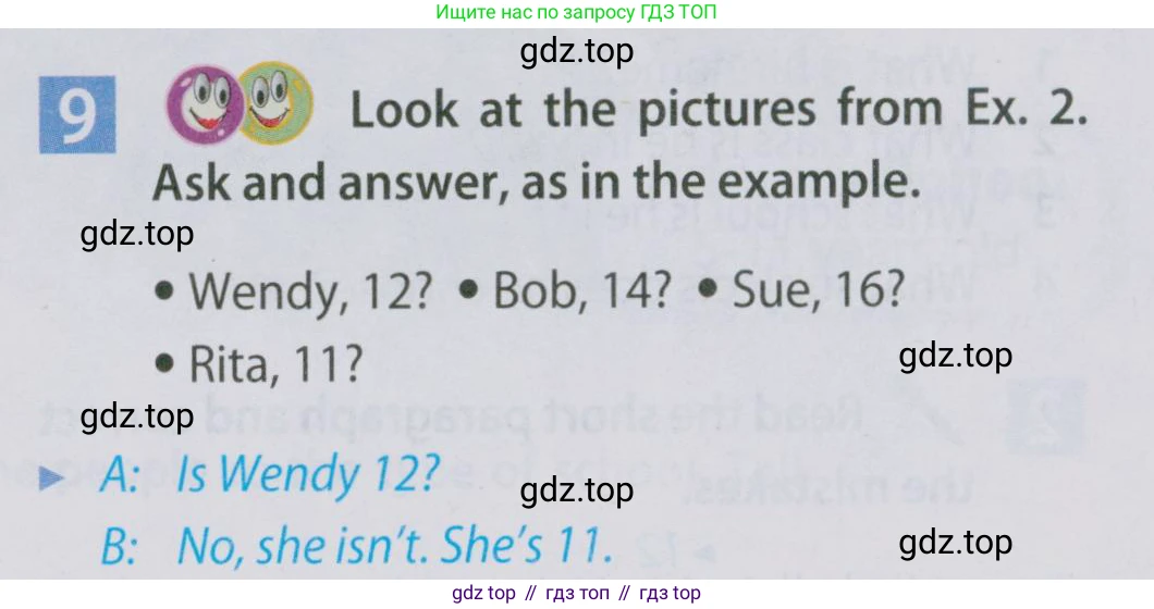 Английский язык (english), 5 класс Учебник (Student's book), авторы: Ваулина Юлия Евгеньевна (Vaulina Julia), Дули Дженни (Dooley Jenny), Подоляко Ольга Евгеньевна (Podolyako Olga), Эванс Вирджиния (Evans Virginia), издательство Просвещение, Москва, 2023, жёлтого цвета, страница 29, номер 9, Условие 2019-2022