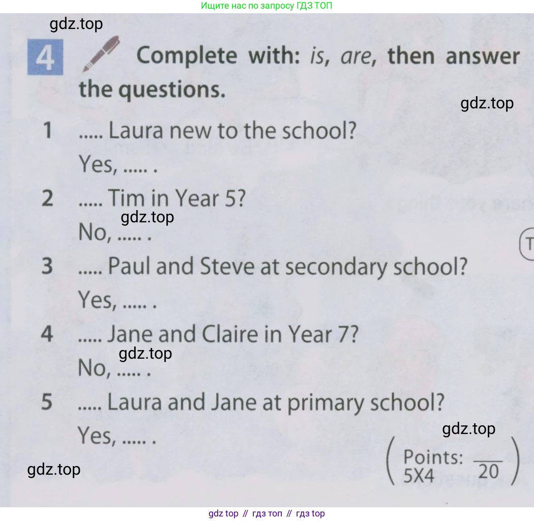 Английский язык (english), 5 класс Учебник (Student's book), авторы: Ваулина Юлия Евгеньевна (Vaulina Julia), Дули Дженни (Dooley Jenny), Подоляко Ольга Евгеньевна (Podolyako Olga), Эванс Вирджиния (Evans Virginia), издательство Просвещение, Москва, 2023, жёлтого цвета, страница 34, номер 4, Условие 2019-2022