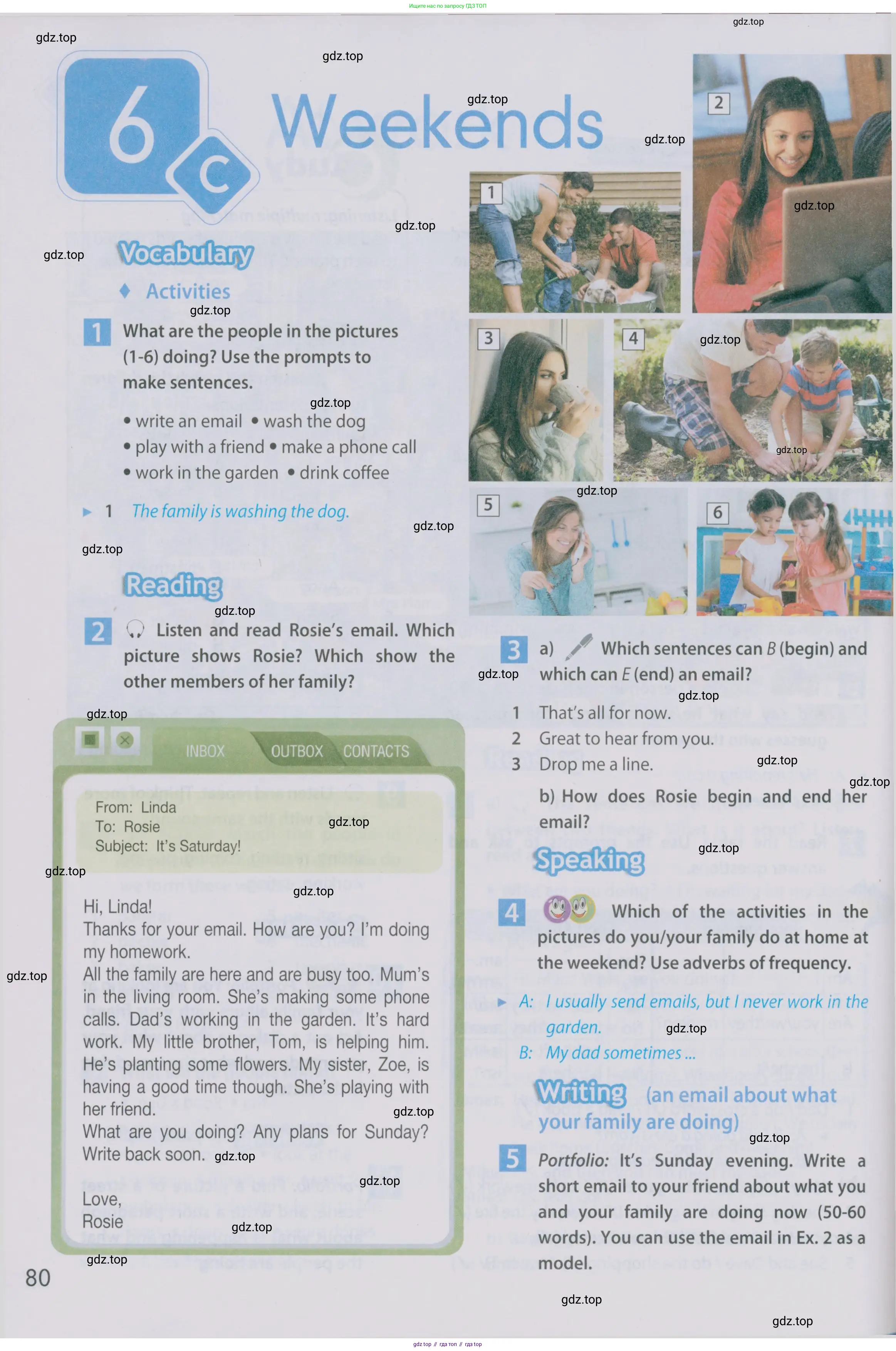 Английский язык (english), 5 класс Учебник (Student's book), авторы: Ваулина Юлия Евгеньевна (Vaulina Julia), Дули Дженни (Dooley Jenny), Подоляко Ольга Евгеньевна (Podolyako Olga), Эванс Вирджиния (Evans Virginia), издательство Просвещение, Москва, 2023, жёлтого цвета, страница 80