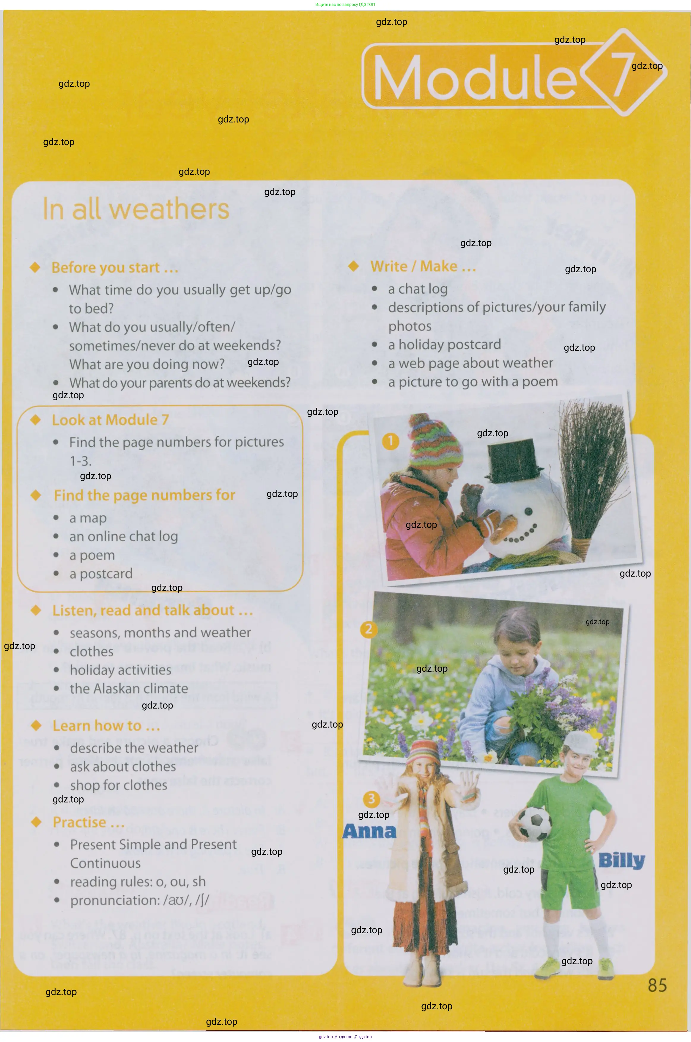 Английский язык (english), 5 класс Учебник (Student's book), авторы: Ваулина Юлия Евгеньевна (Vaulina Julia), Дули Дженни (Dooley Jenny), Подоляко Ольга Евгеньевна (Podolyako Olga), Эванс Вирджиния (Evans Virginia), издательство Просвещение, Москва, 2023, жёлтого цвета, страница 85