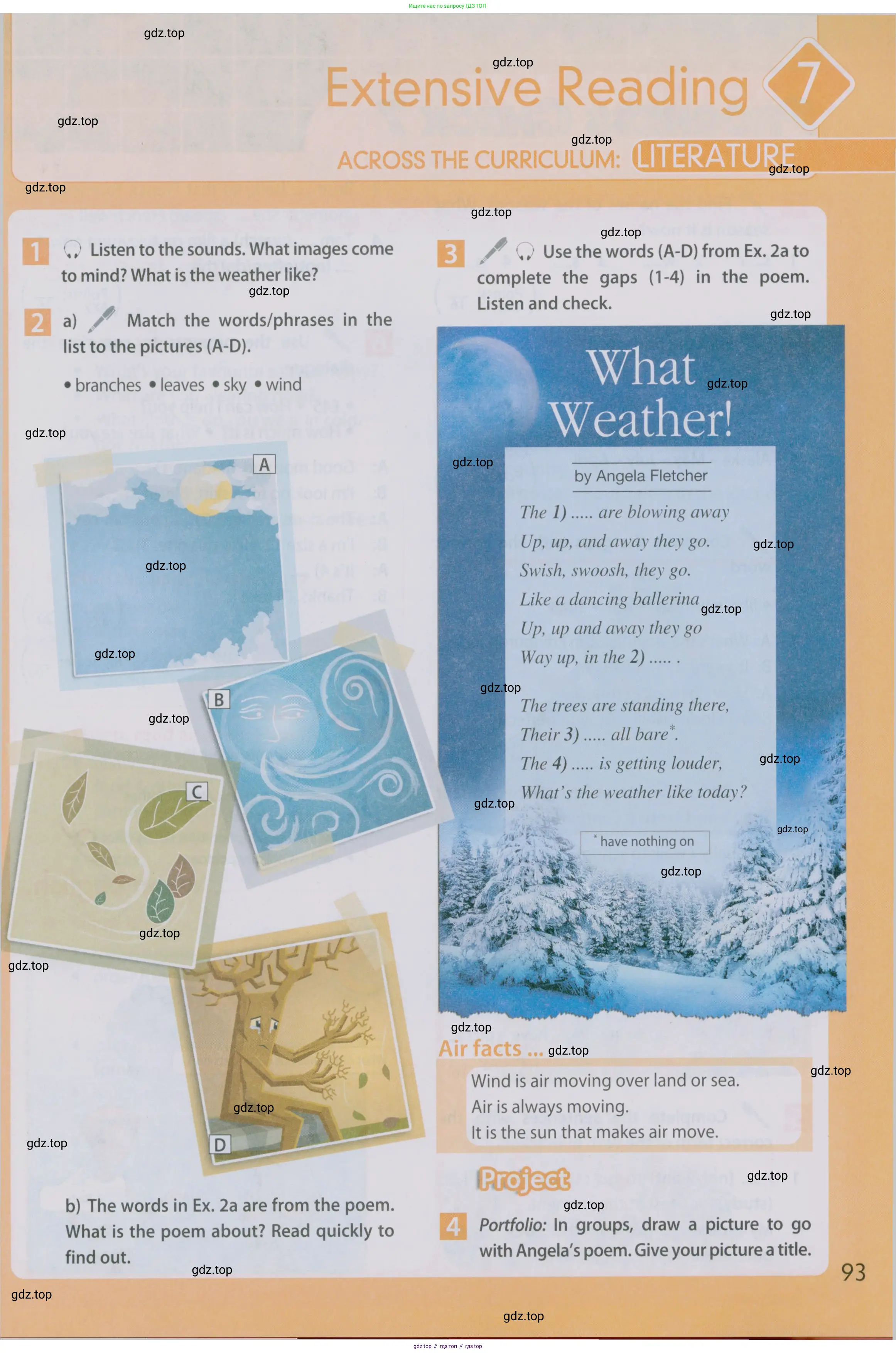 Английский язык (english), 5 класс Учебник (Student's book), авторы: Ваулина Юлия Евгеньевна (Vaulina Julia), Дули Дженни (Dooley Jenny), Подоляко Ольга Евгеньевна (Podolyako Olga), Эванс Вирджиния (Evans Virginia), издательство Просвещение, Москва, 2023, жёлтого цвета, страница 93