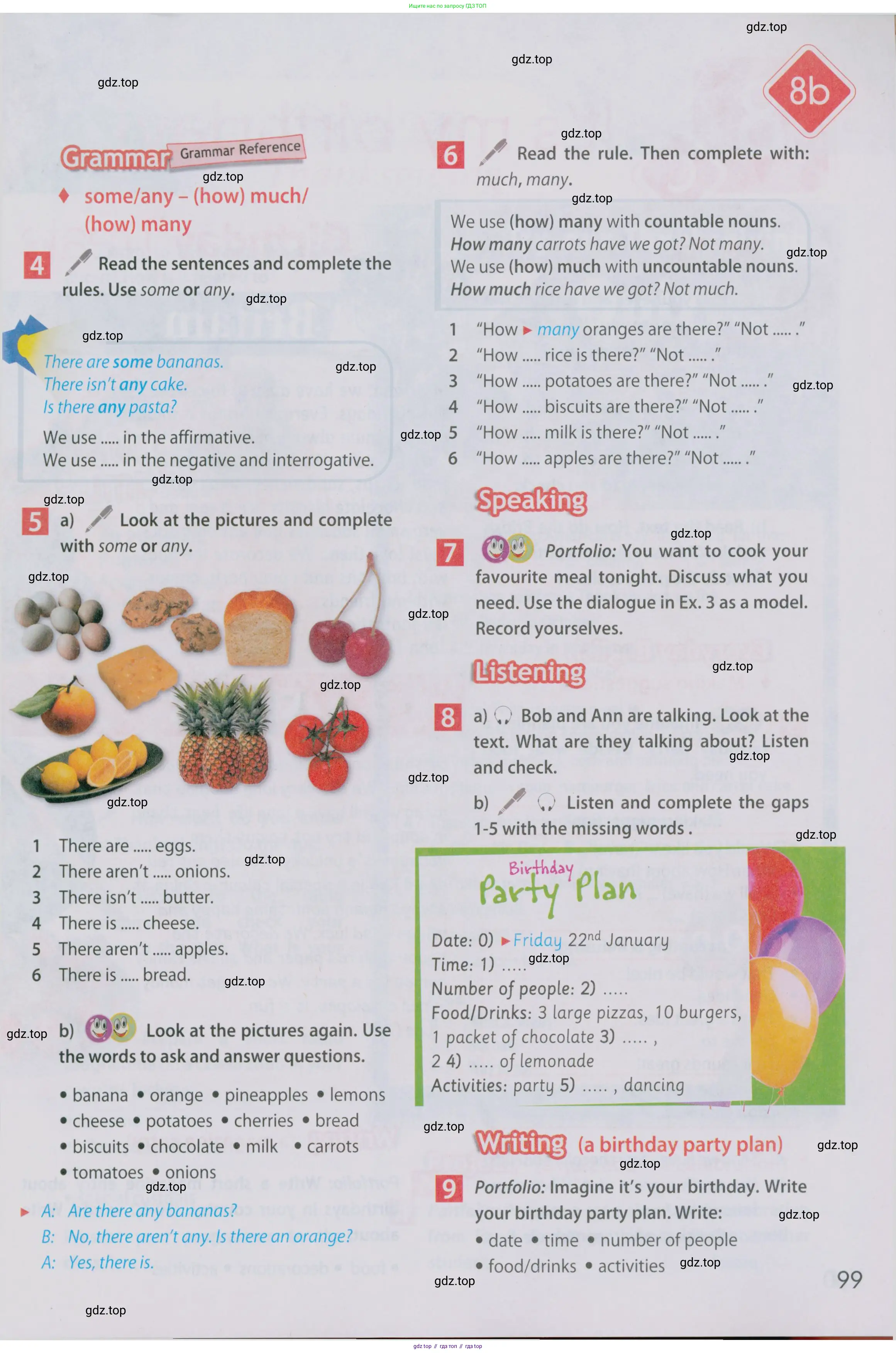 Английский язык (english), 5 класс Учебник (Student's book), авторы: Ваулина Юлия Евгеньевна (Vaulina Julia), Дули Дженни (Dooley Jenny), Подоляко Ольга Евгеньевна (Podolyako Olga), Эванс Вирджиния (Evans Virginia), издательство Просвещение, Москва, 2023, жёлтого цвета, страница 99