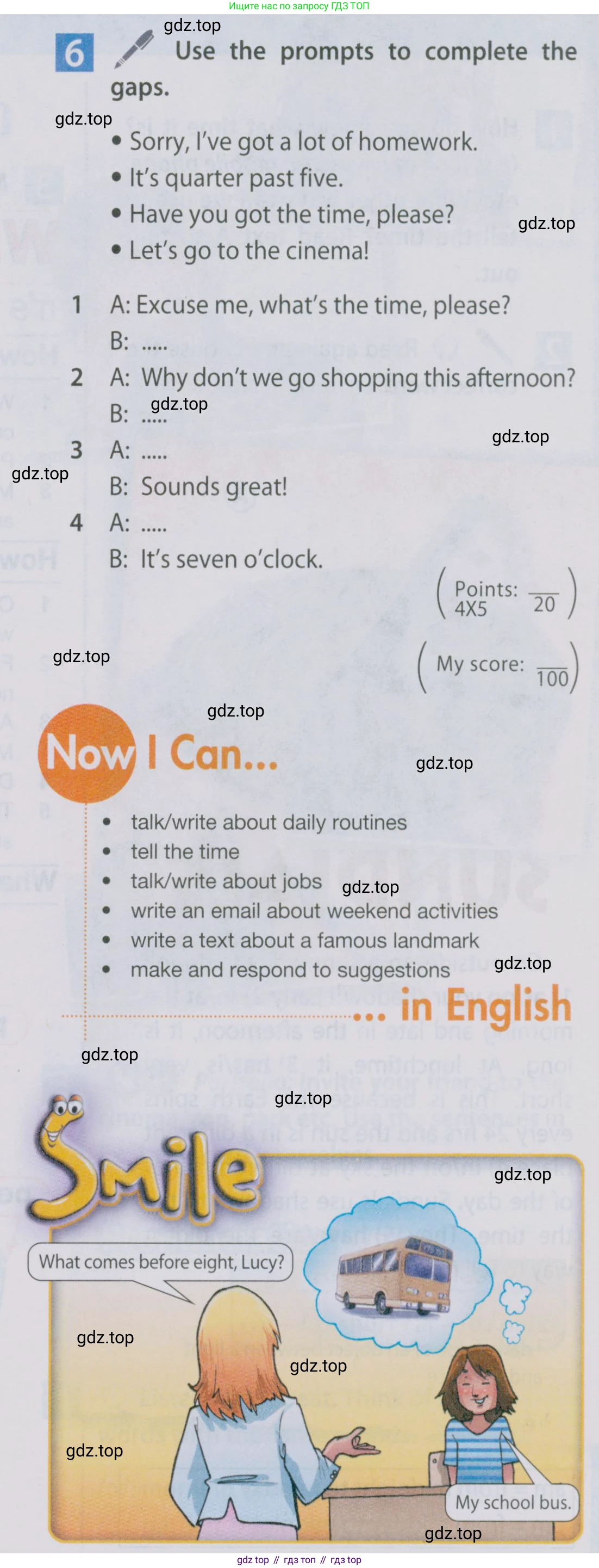 Английский язык (english), 5 класс Учебник (Student's book), авторы: Ваулина Юлия Евгеньевна (Vaulina Julia), Дули Дженни (Dooley Jenny), Подоляко Ольга Евгеньевна (Podolyako Olga), Эванс Вирджиния (Evans Virginia), издательство Просвещение, Москва, 2023, жёлтого цвета, страница 84, номер 6, Условие 2019-2022