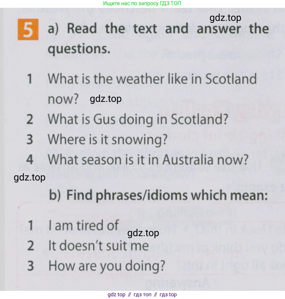 Английский язык (english), 5 класс Учебник (Student's book), авторы: Ваулина Юлия Евгеньевна (Vaulina Julia), Дули Дженни (Dooley Jenny), Подоляко Ольга Евгеньевна (Podolyako Olga), Эванс Вирджиния (Evans Virginia), издательство Просвещение, Москва, 2023, жёлтого цвета, страница 87, номер 5, Условие 2019-2022