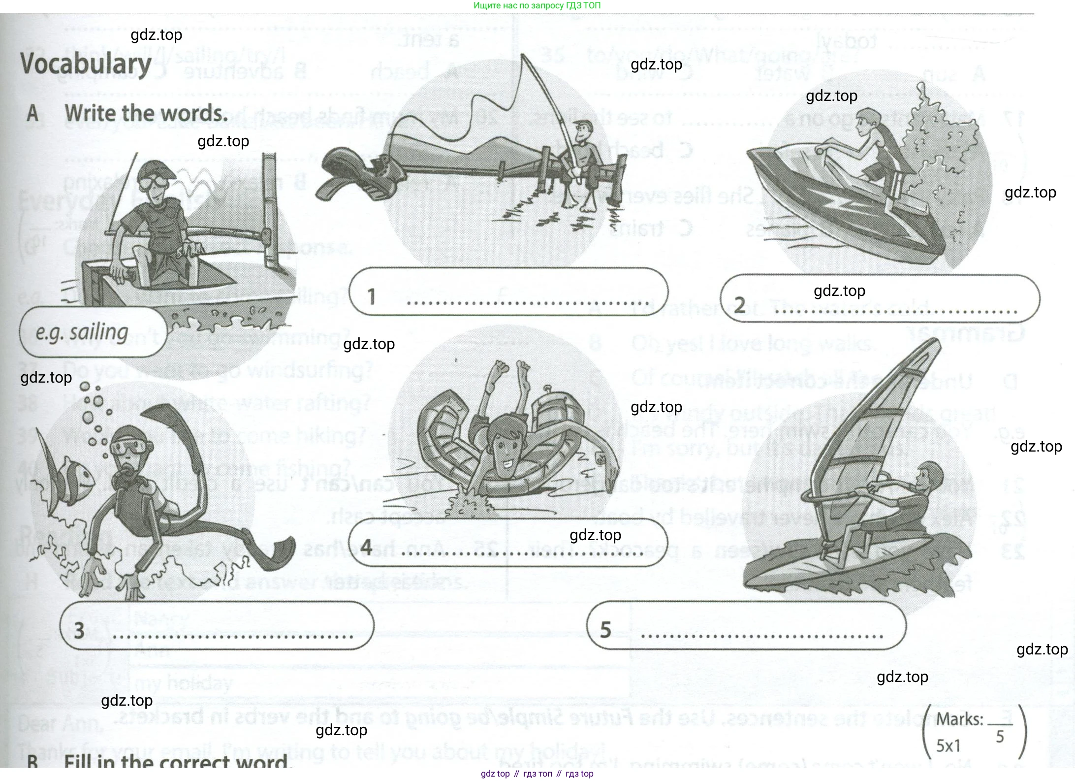 Английский язык (english), 5 класс контрольные задания (test booklet), авторы: Ваулина Юлия Евгеньевна (Vaulina Julia), Дули Дженни (Dooley Jenny), Подоляко Ольга Евгеньевна (Podolyako Olga), Эванс Вирджиния (Evans Virginia), издательство Просвещение, Москва, 2023, белого цвета, страница 81, номер A, Условие 2023-2027