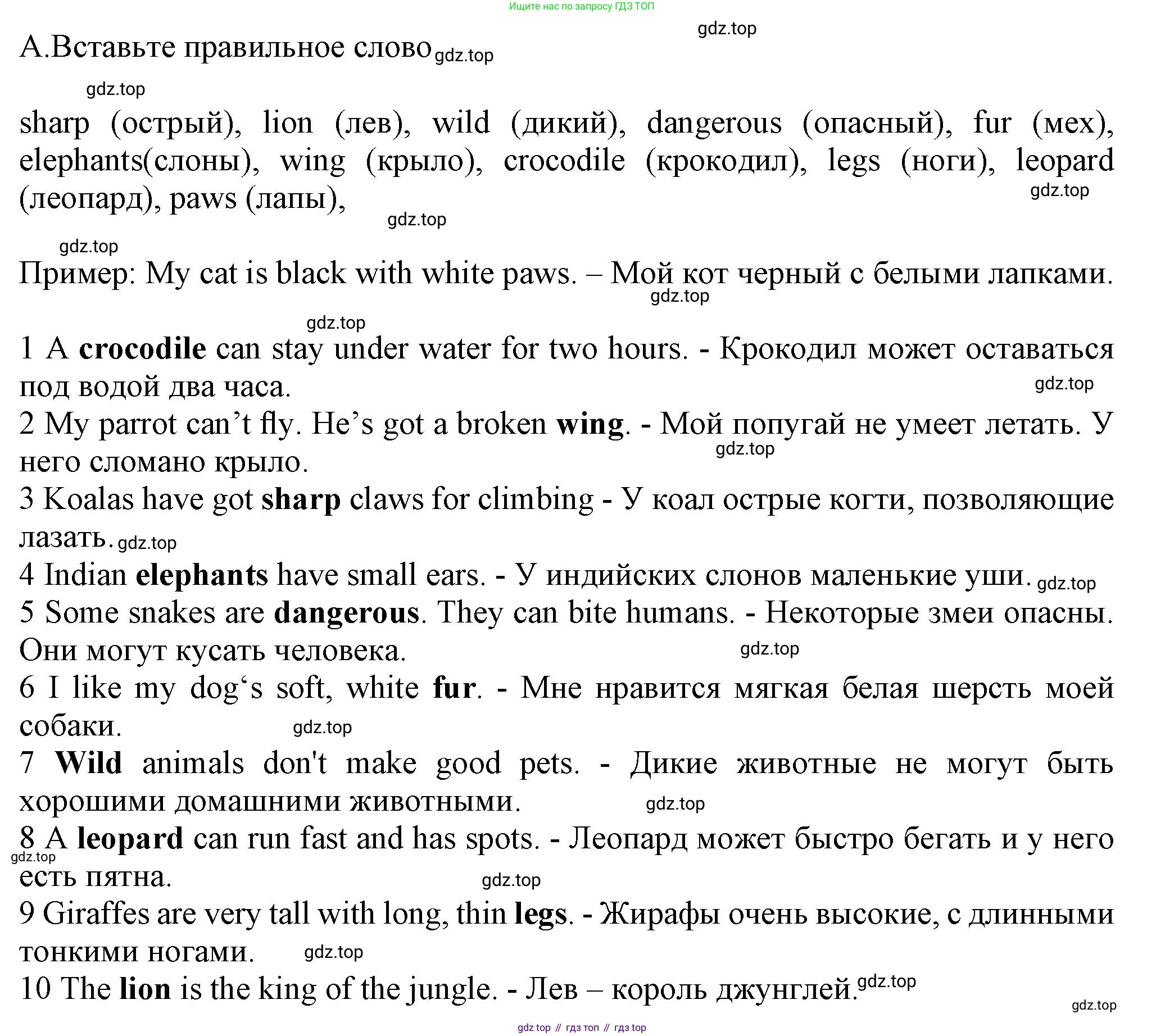 Английский язык (english), 5 класс контрольные задания (test booklet), авторы: Ваулина Юлия Евгеньевна (Vaulina Julia), Дули Дженни (Dooley Jenny), Подоляко Ольга Евгеньевна (Podolyako Olga), Эванс Вирджиния (Evans Virginia), издательство Просвещение, Москва, 2023, белого цвета, страница 41, номер A, Решение 1 (2023-2027)