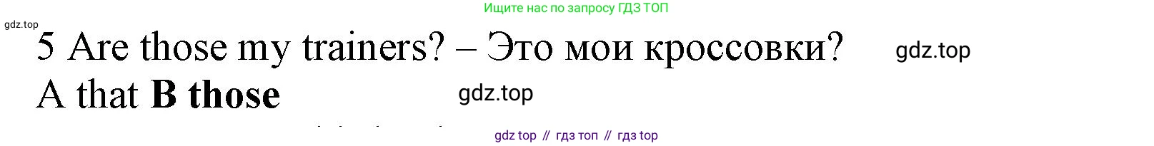 Английский язык (english), 5 класс контрольные задания (test booklet), авторы: Ваулина Юлия Евгеньевна (Vaulina Julia), Дули Дженни (Dooley Jenny), Подоляко Ольга Евгеньевна (Podolyako Olga), Эванс Вирджиния (Evans Virginia), издательство Просвещение, Москва, 2023, белого цвета, страница 96, номер 5, Решение 1 (2023-2027)