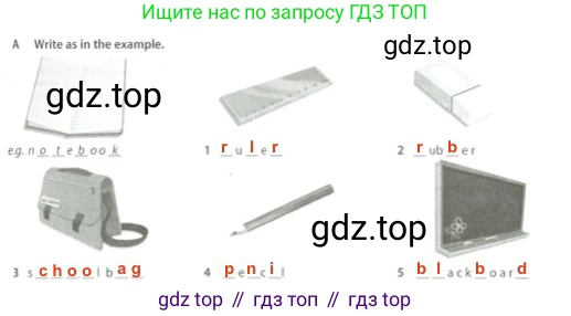 Английский язык (english), 5 класс контрольные задания (test booklet), авторы: Ваулина Юлия Евгеньевна (Vaulina Julia), Дули Дженни (Dooley Jenny), Подоляко Ольга Евгеньевна (Podolyako Olga), Эванс Вирджиния (Evans Virginia), издательство Просвещение, Москва, 2023, белого цвета, страница 9, номер A, Решение 2 (2023-2027)