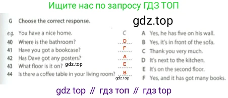 Английский язык (english), 5 класс контрольные задания (test booklet), авторы: Ваулина Юлия Евгеньевна (Vaulina Julia), Дули Дженни (Dooley Jenny), Подоляко Ольга Евгеньевна (Podolyako Olga), Эванс Вирджиния (Evans Virginia), издательство Просвещение, Москва, 2023, белого цвета, страница 27, номер G, Решение 2 (2023-2027)