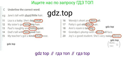 Английский язык (english), 5 класс контрольные задания (test booklet), авторы: Ваулина Юлия Евгеньевна (Vaulina Julia), Дули Дженни (Dooley Jenny), Подоляко Ольга Евгеньевна (Podolyako Olga), Эванс Вирджиния (Evans Virginia), издательство Просвещение, Москва, 2023, белого цвета, страница 29, номер C, Решение 2 (2023-2027)